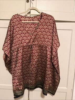 Silky short kaftan dress DGY